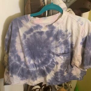Purple Crop Top Large